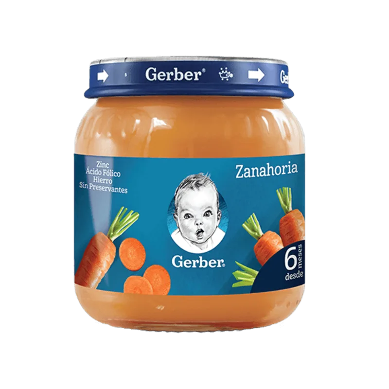 Colados Zanahoria Gerber 113g