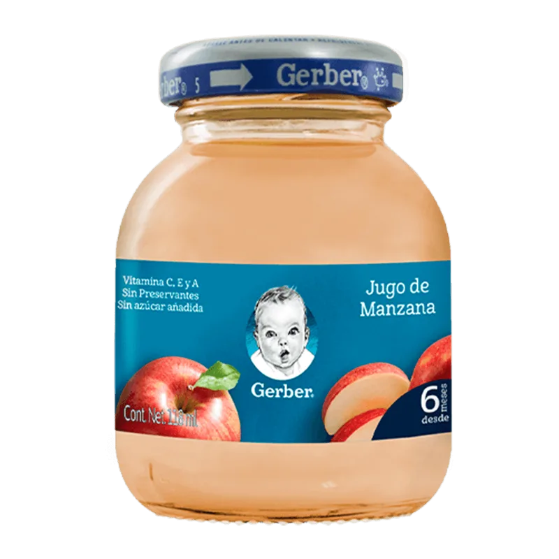 Jugo de Manzana Gerber 118ml