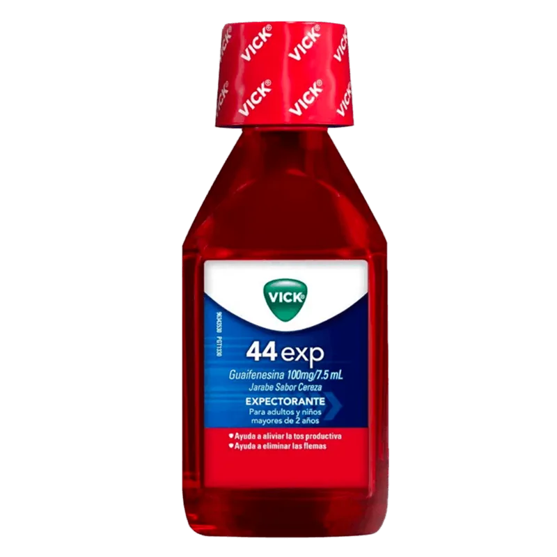 Vick 44 EXP Jarabe 120ml Sabor Cereza
