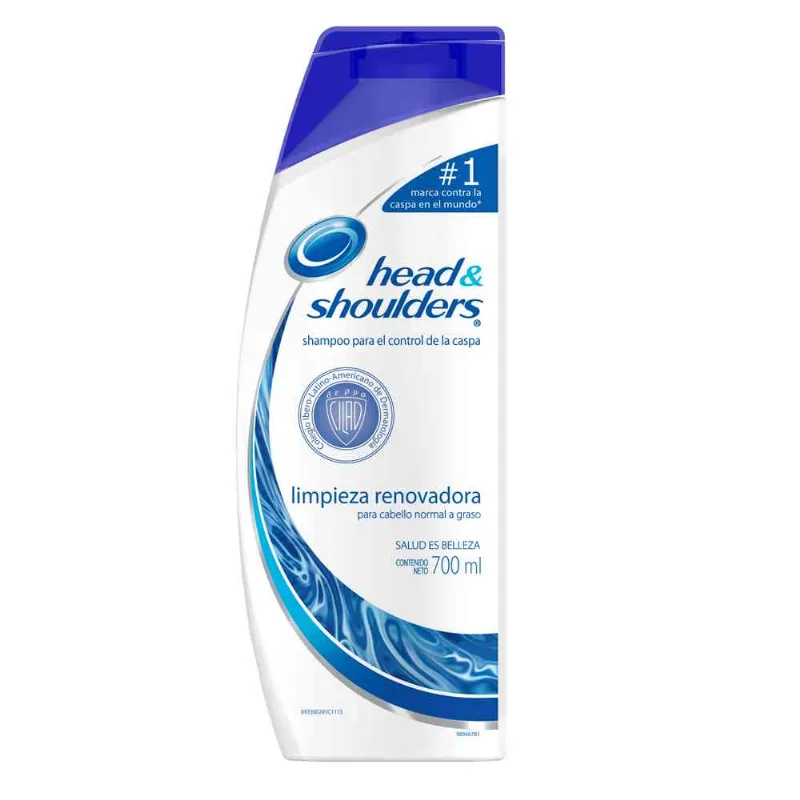 Head & Shoulders Shampoo Limpieza 700ml