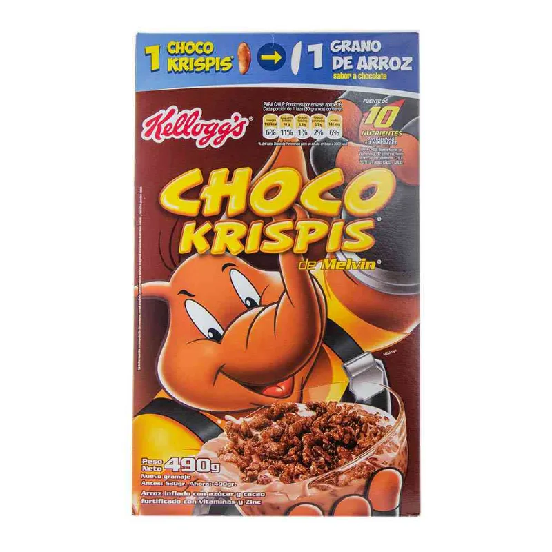 Choco Krispis Kellogg´s Choco Krispies Kellogg´s Sports 490 Gr
