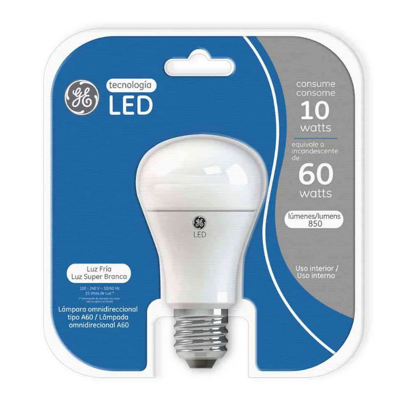 L?mpara Led Frða General Electric 10 W Lámpara Led Fría General Electric 10 W