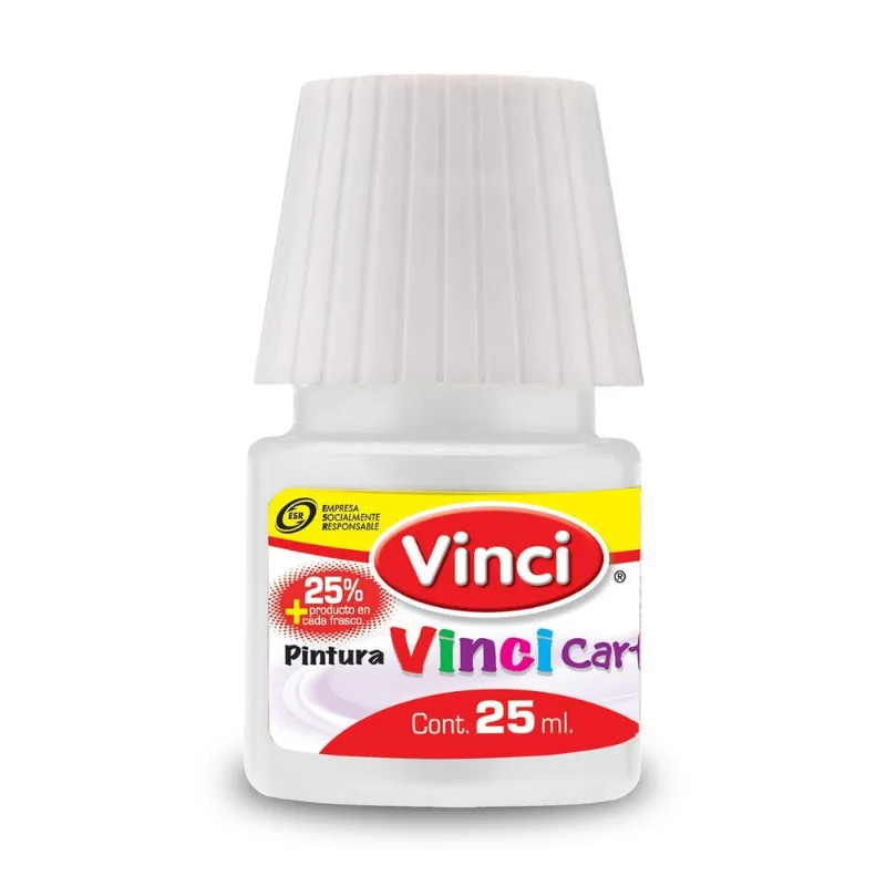 Pintura Cartel Escolar | Vinci | Blanco | 25 ml