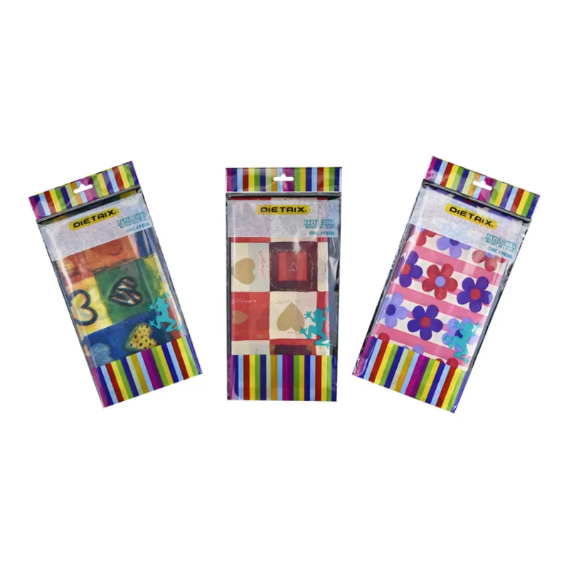 Papel China | Dietrix | Varios Diseños | 50 x 70 cm | 4 Pliegos