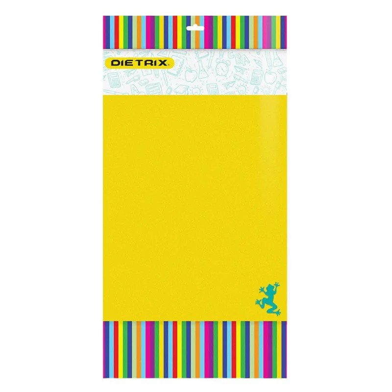 Papel China Dietrix Amarillo 50x70cm 4 piezas