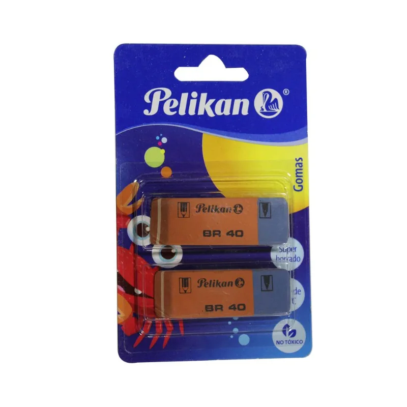 Goma para Borrar | Pelikan | BR-40 | 2 Piezas