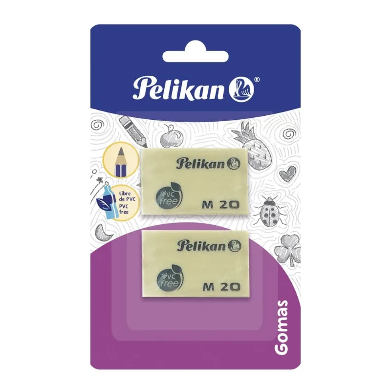 Goma de Migajón | Pelikan | M-20 | 2 Piezas