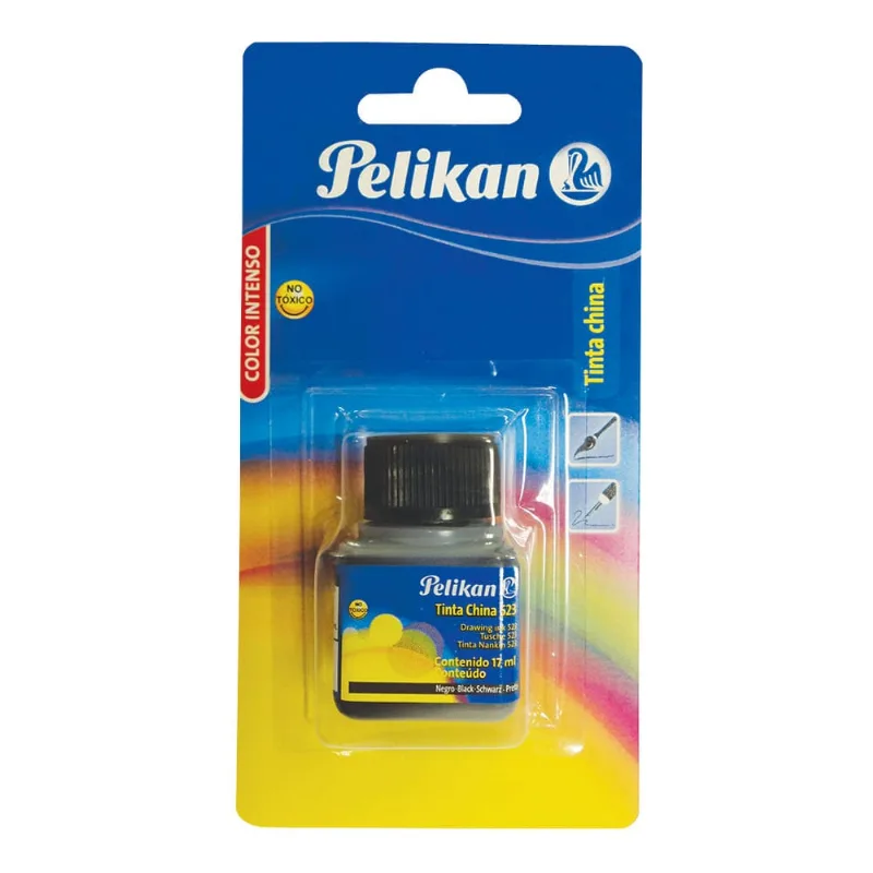 Tinta China | Pelikan | Negra | 17 ml