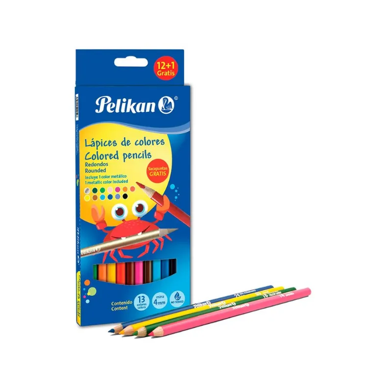 LPZ COLORES C/12 LARGOS (4MM)