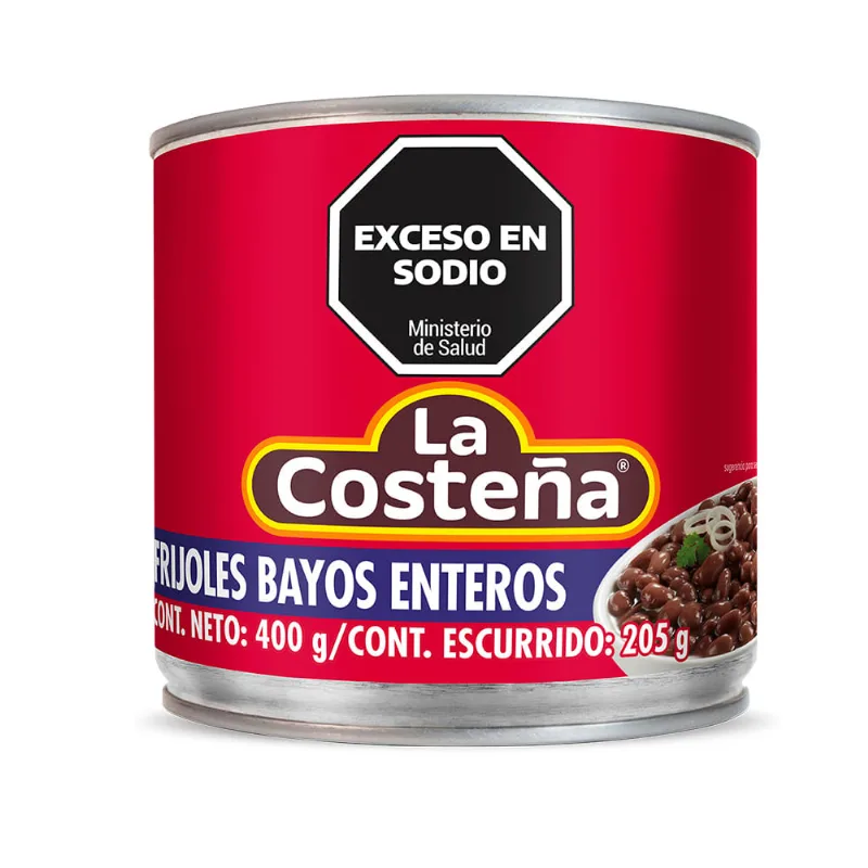 Porotos Bayos Refritos La Costeña 400 Gr