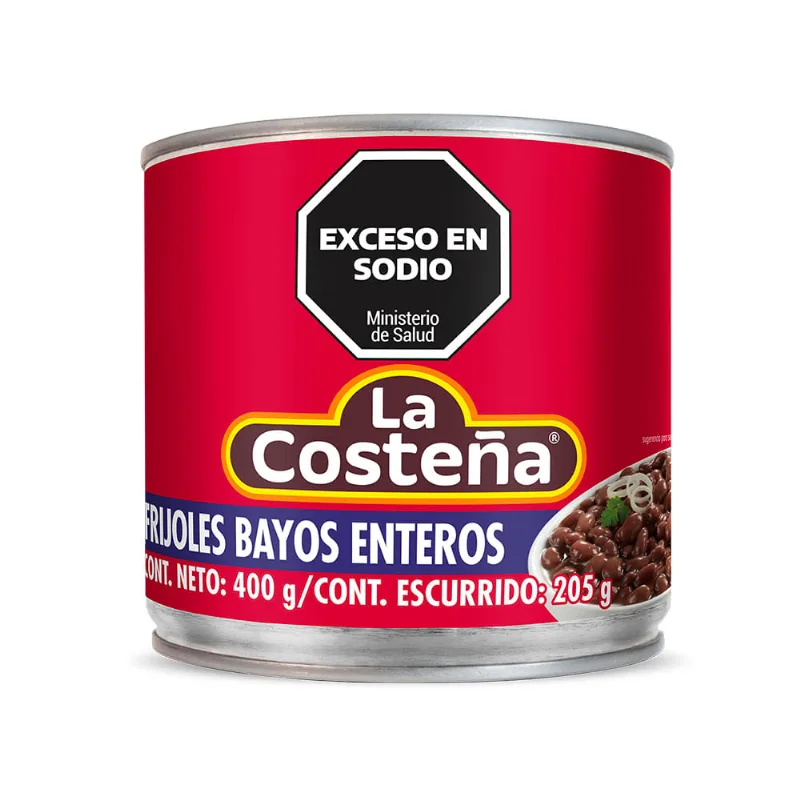 Porotos Bayos Enteros 400 Grs La Costeña
