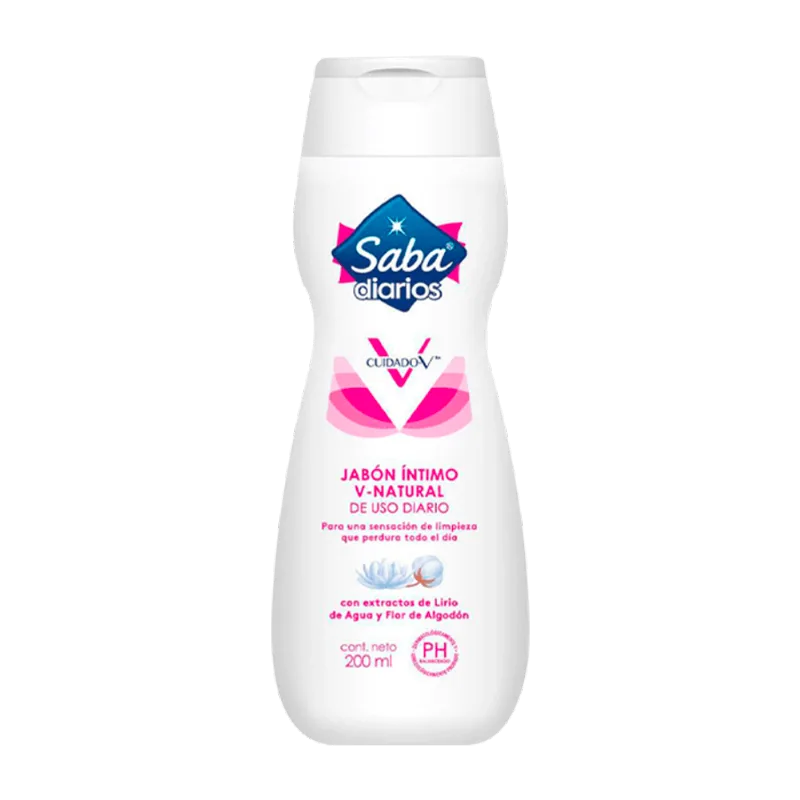 Jabón Intimo V Natural Saba 200ml