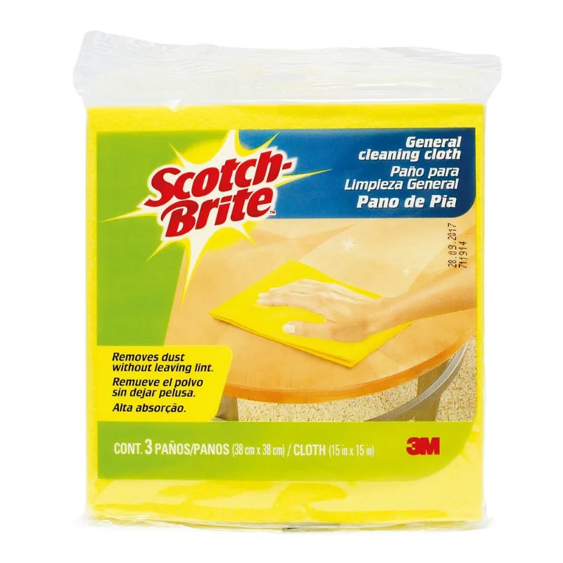 Paño Absorbente 3M Scotch-Brite Celulosa 38x38 cm