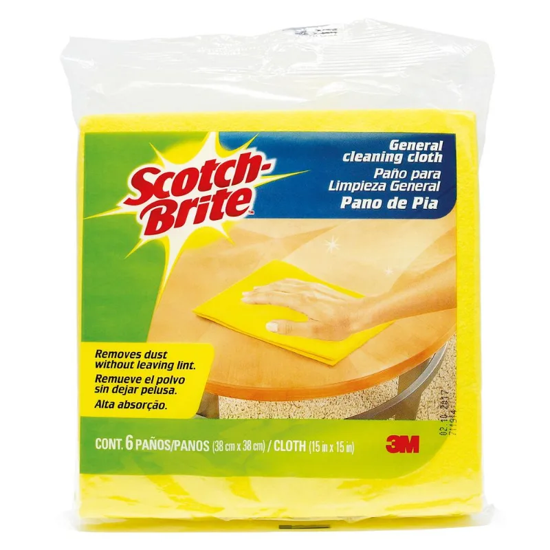 Paño Absorbente Scotch-Brite Celulosa 38 x 38 cm