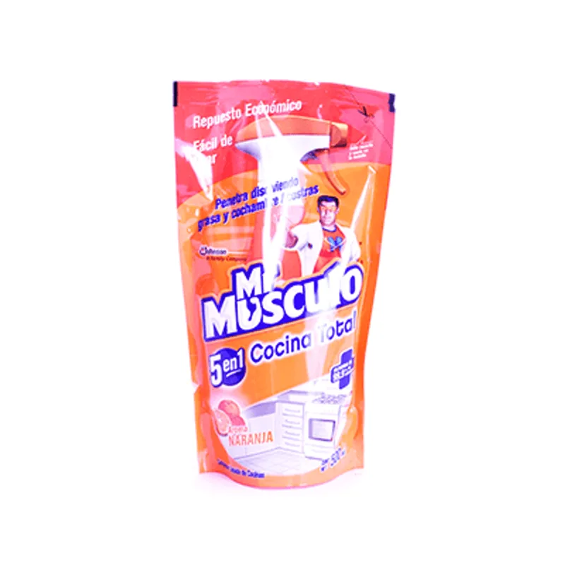 Limpiador Cocina Naranja Mr Musculo|500ml Limpiador Cocina Naranja Mr Musculo 500ml