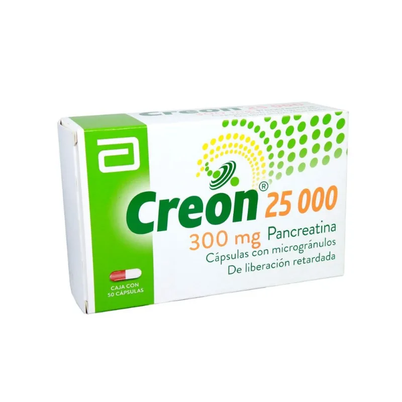 Creon 300 Mg Caja con 50 Cápsulas