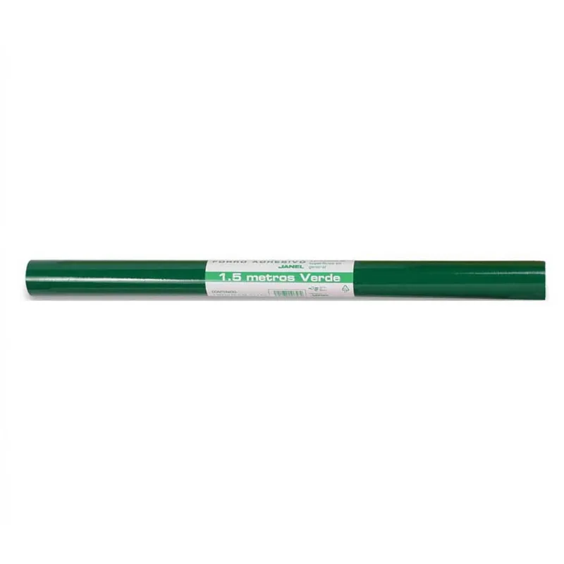 Forro Adhesivo | Janel | Verde | 45 cm x 1.5 m
