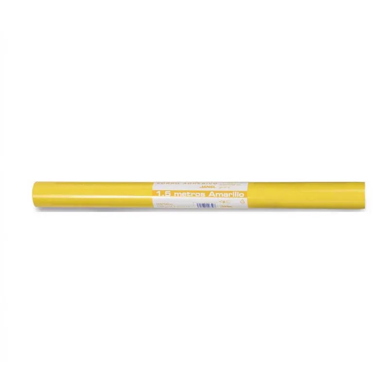 Forro Adhesivo | Janel | Amarillo | 45 cm x 1.5 m