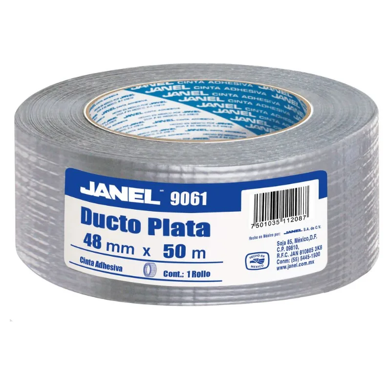Cinta para Ductos | Janel | Plata | 48 mm x 50 m