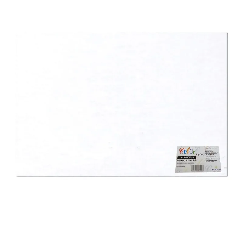 Cartulina Iris | Jiss | Blanca | 50 x 65 cm