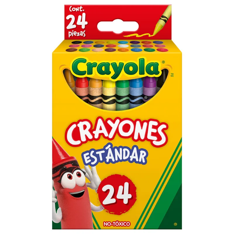 Crayones Estándar | Crayola | 24 Piezas