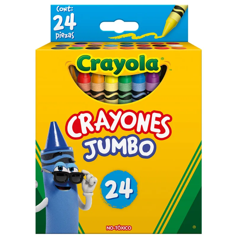 Crayones Jumbo | Crayola | 24 Piezas