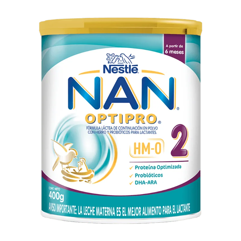 NAN 2 Optipro HM-O Lata 400g NAN® 2 Optipro HM-O Lata 400g