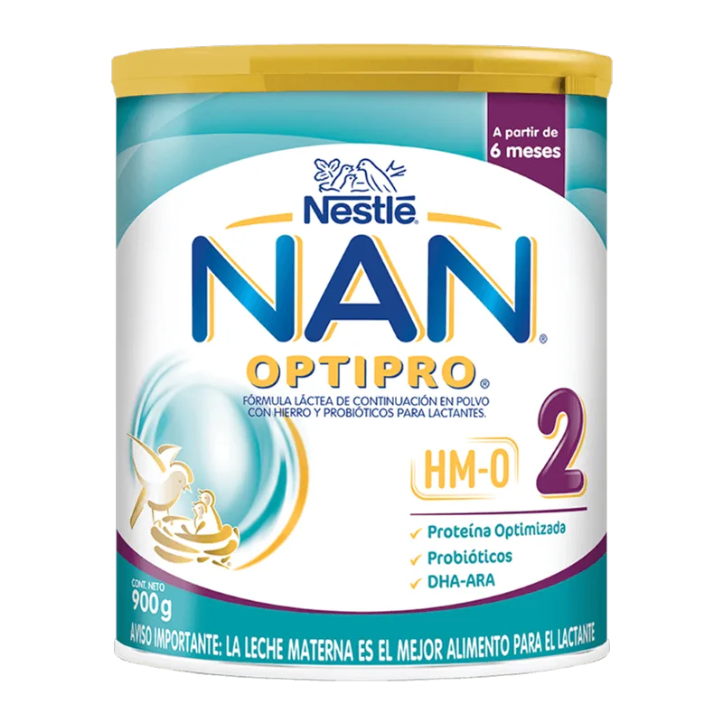 NAN 2 Optipro HM-O Lata 900g NAN® 2 Optipro HM-O Lata 900g