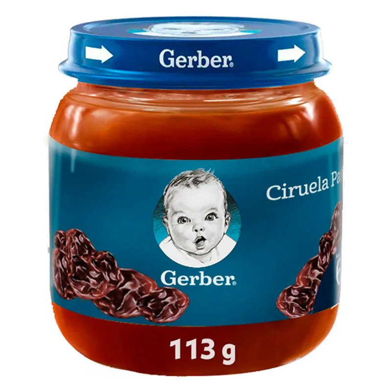 Gerber Compota Ciruela Pasa 113g Frasco