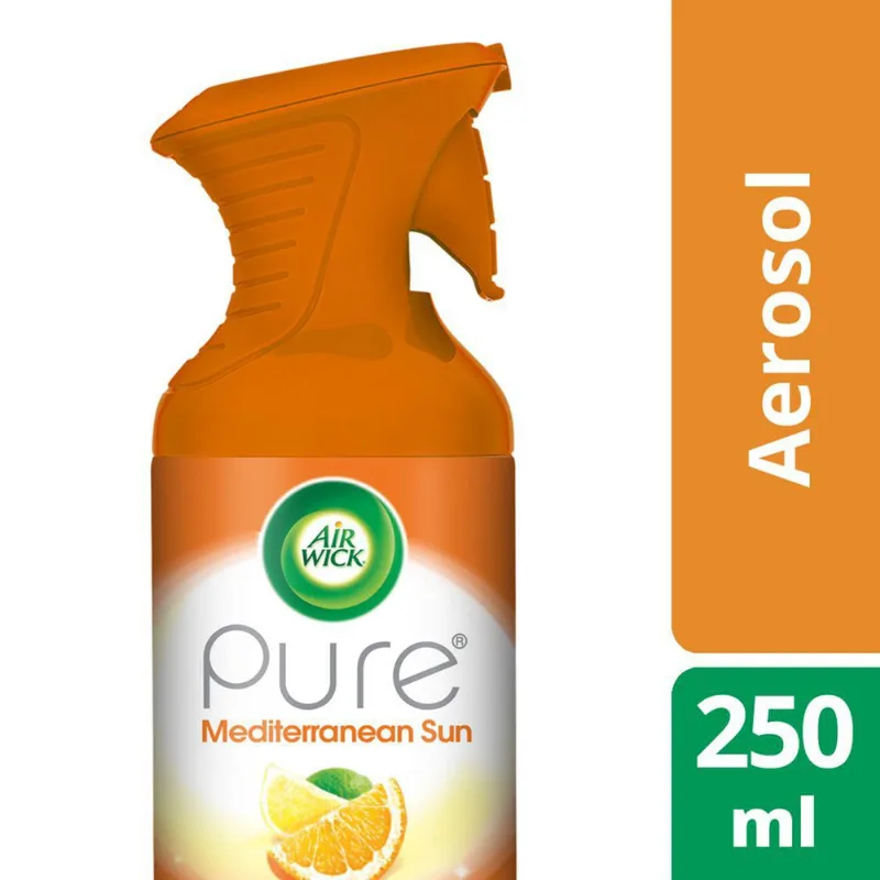 Desodorante Ambiental Air Wick Pure Mediterranean Sun Citrico 250 ml