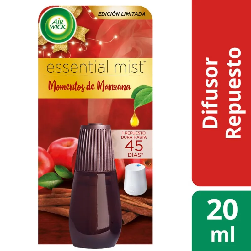 Vaporizador Repuesto Navideño Manzana Canela 20 ml