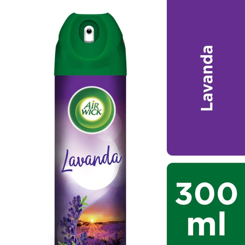 Desodorante Ambiental Aerosol Air Wick Lavanda 300 ml