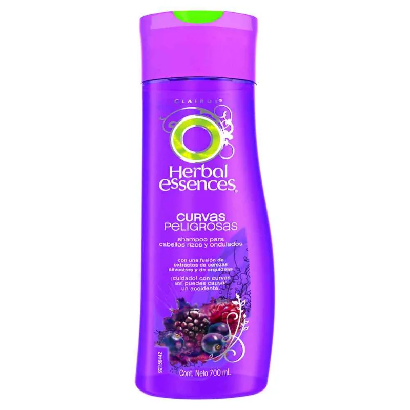 Shampoo Herbal Essences Curvas Peligrosas 700 Ml