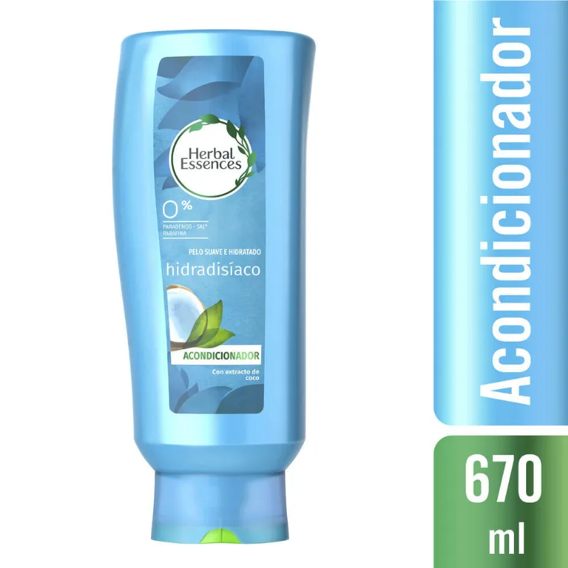 Acondicionador Herbal Essences hidradisíaco 670 cc.