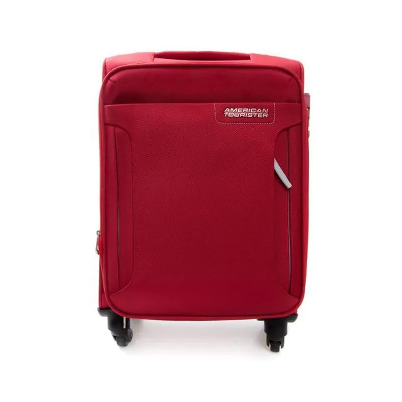 Mala de Viagem Média American Tourster Troya com Rodas Giro 360° Vermelho