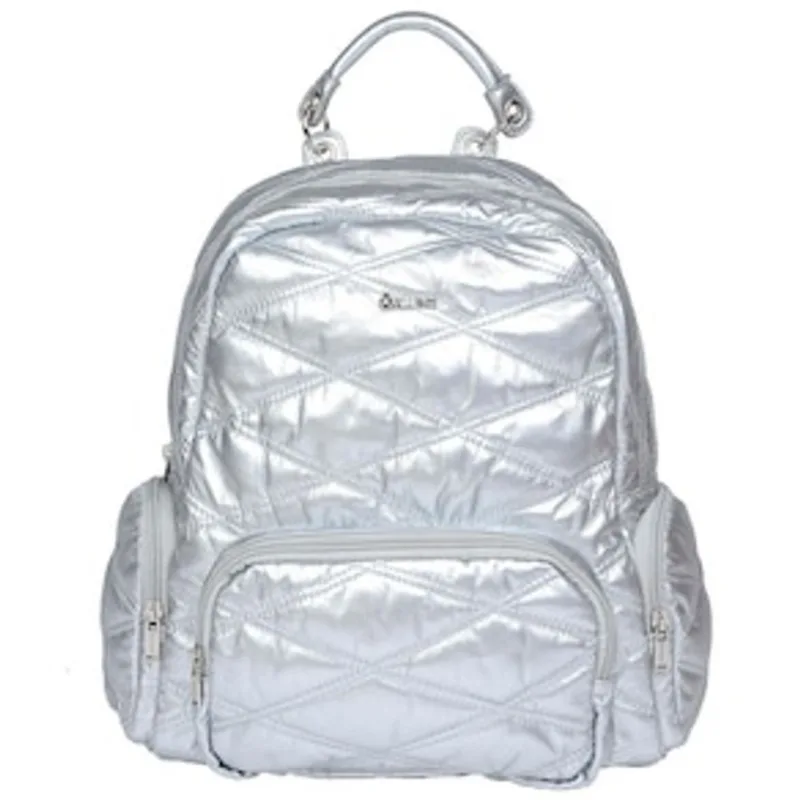 Mochila Xtrem Gold Coast SS20 com 2 divisórias e Organizador Interno Prata - By Samsonite