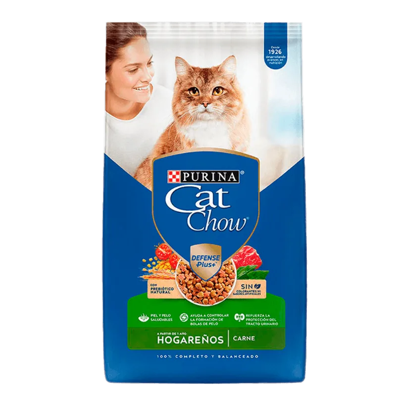 Alimento para gato Cat Chow|Adulto|Defense Plus|Hogareño|1.5kg|3.3lb