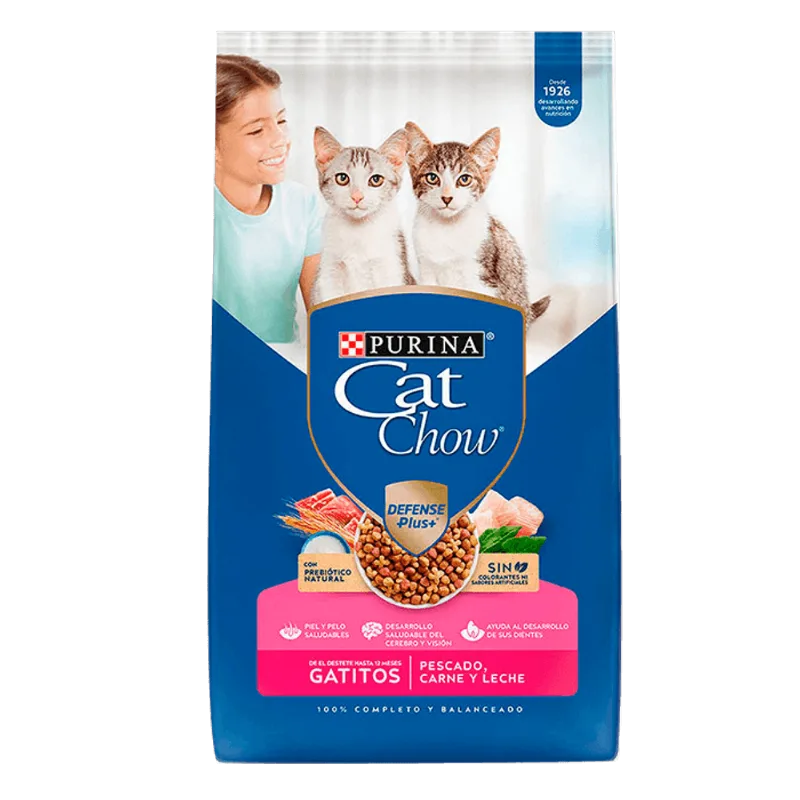 Alimento para gato Cat Chow|Gatitos|Defense Plus|1.5kg|3.3lb