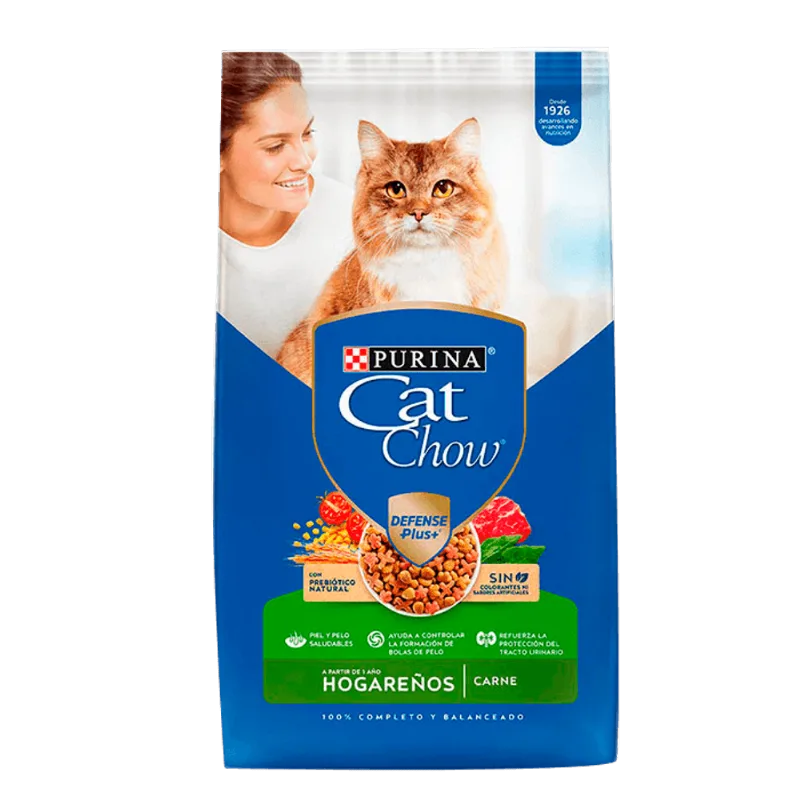 Alimento para gato Cat Chow|Adulto|Defense Plus|Hogareño|3kg|6.6lb