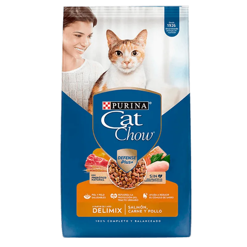 Alimento para gato Cat Chow|Adulto|Defense Plus|DeliMix|1.5kg|3.3lb