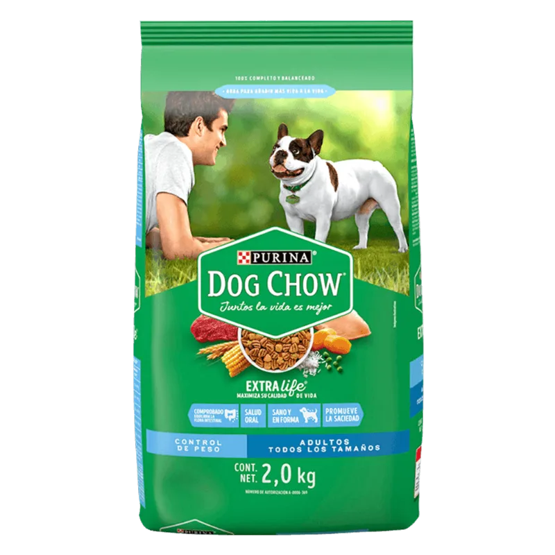Comida Adultos Control de Peso Purina Dog Chow 2kg