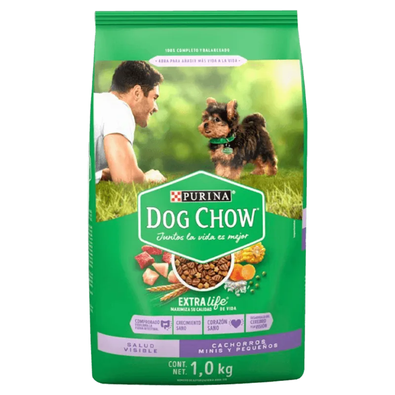Purina Dog Chow Perro Cachorro Minis y Pequeños 1kg