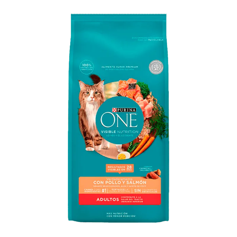 Alimento para Gato Purina One|Adult Salmón|2 kg|4.4 lb