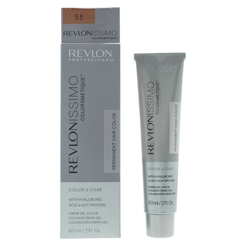 Revlon Revlonissimo Colorsmetique 5.5 Castano Mogano Chiaro 60 ml — Tinta permanente capelli