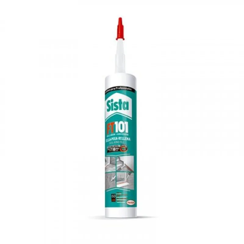 Silicona Uso gral 280Cc gris Sista Ft101