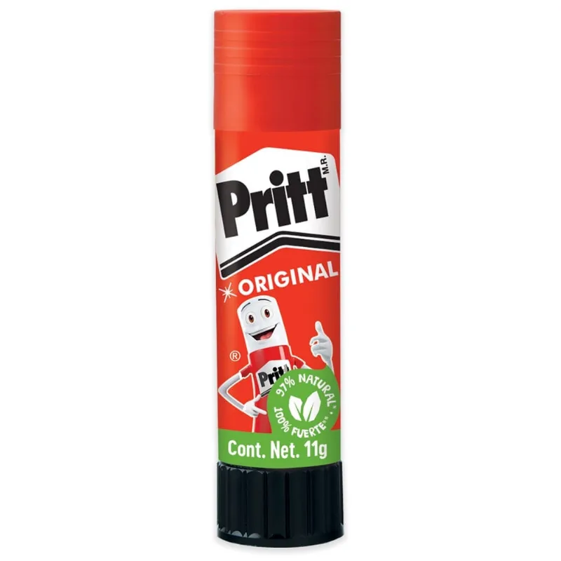 Lápices Adhesivos | Pritt | Pegamento en Barra | 11 g | 3 Piezas