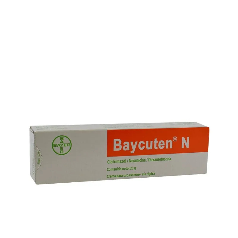 Baycuten N en Crema Caja con Tubo con 20 G