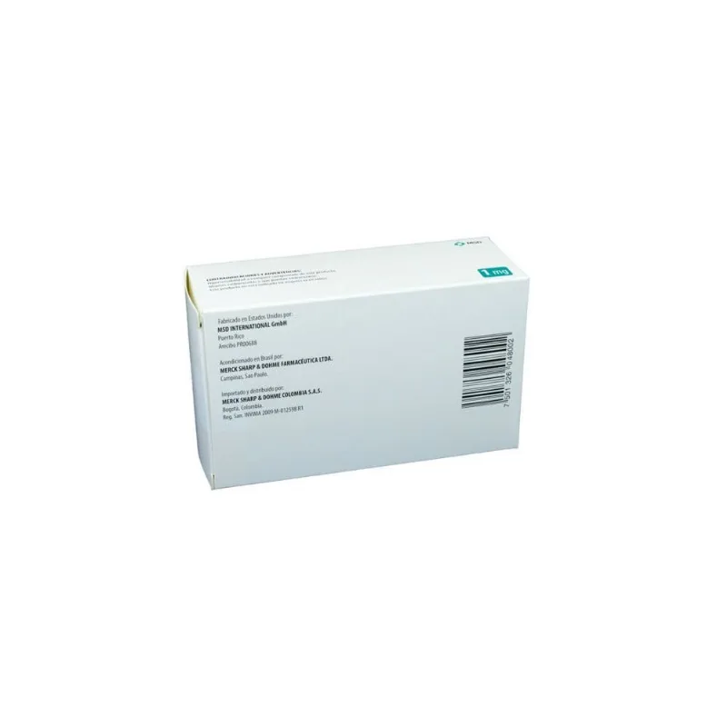 Propecia 1 Mg Caja con 28 Tabletas Recubiertas