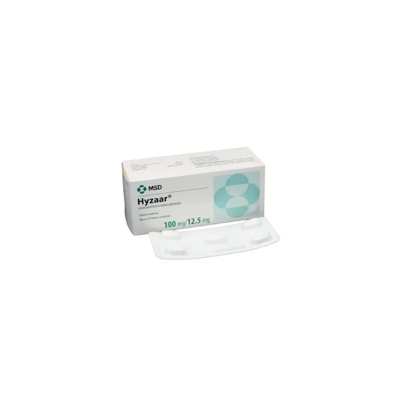 Hyzaar 100 /12.5 Mg Caja con 30 Tabletas