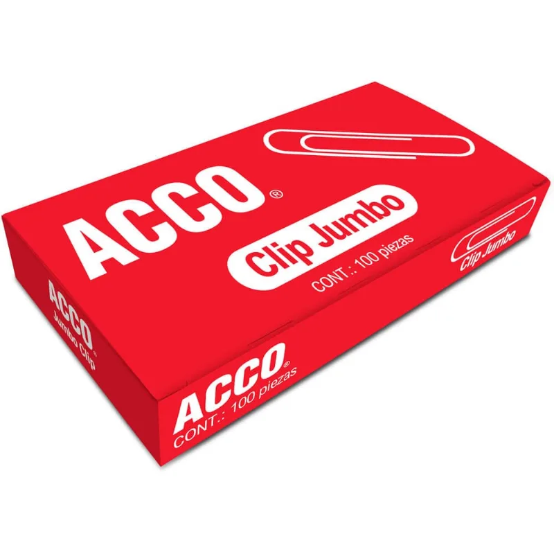 Clip Jumbo 100 pz